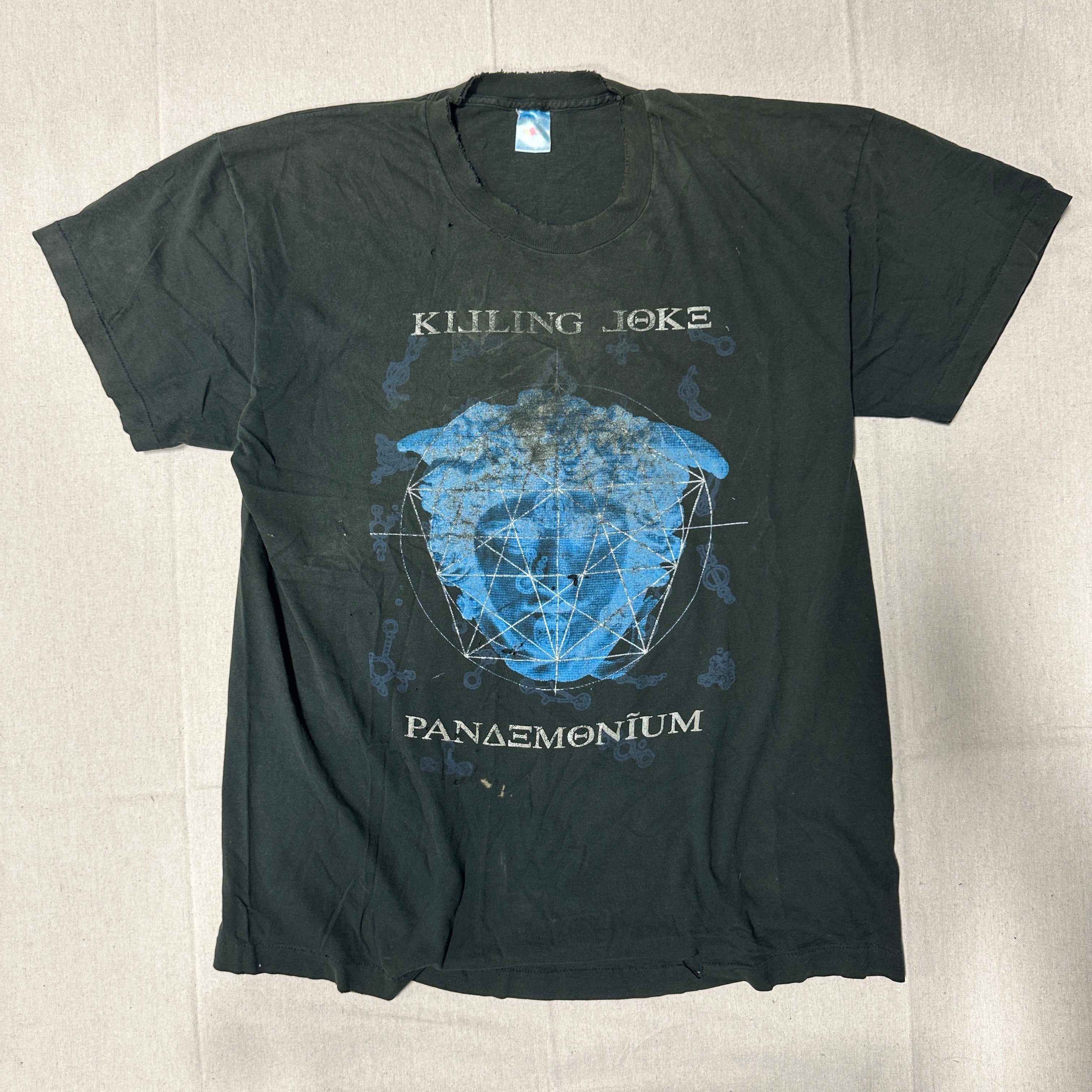 KILLING JOKE Tシャツ Vintage Killing Joke Pandemonium Tour Graphic T-Shirt Size XL