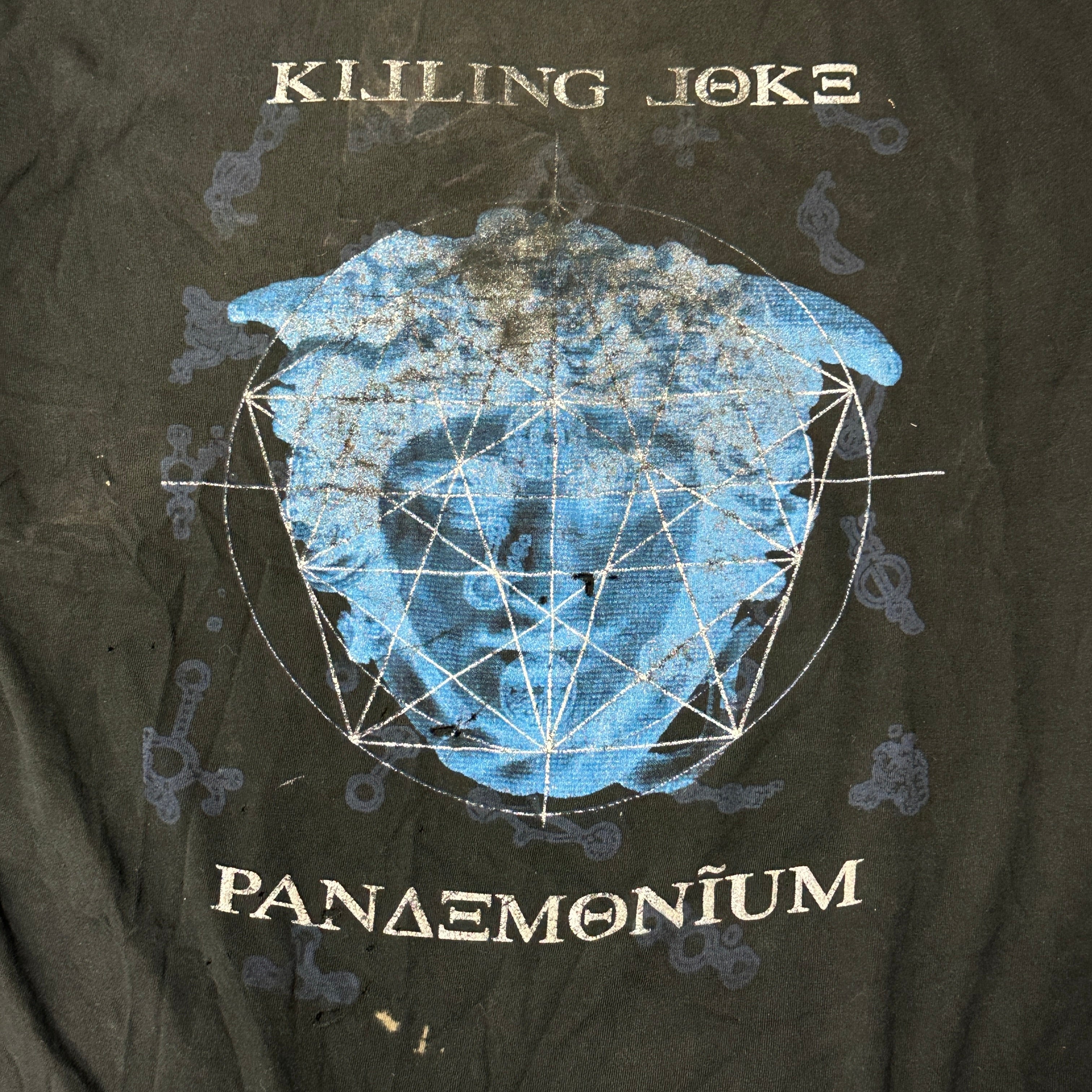 Vintage Killing Joke Pandemonium Tour Graphic T-Shirt Size XL