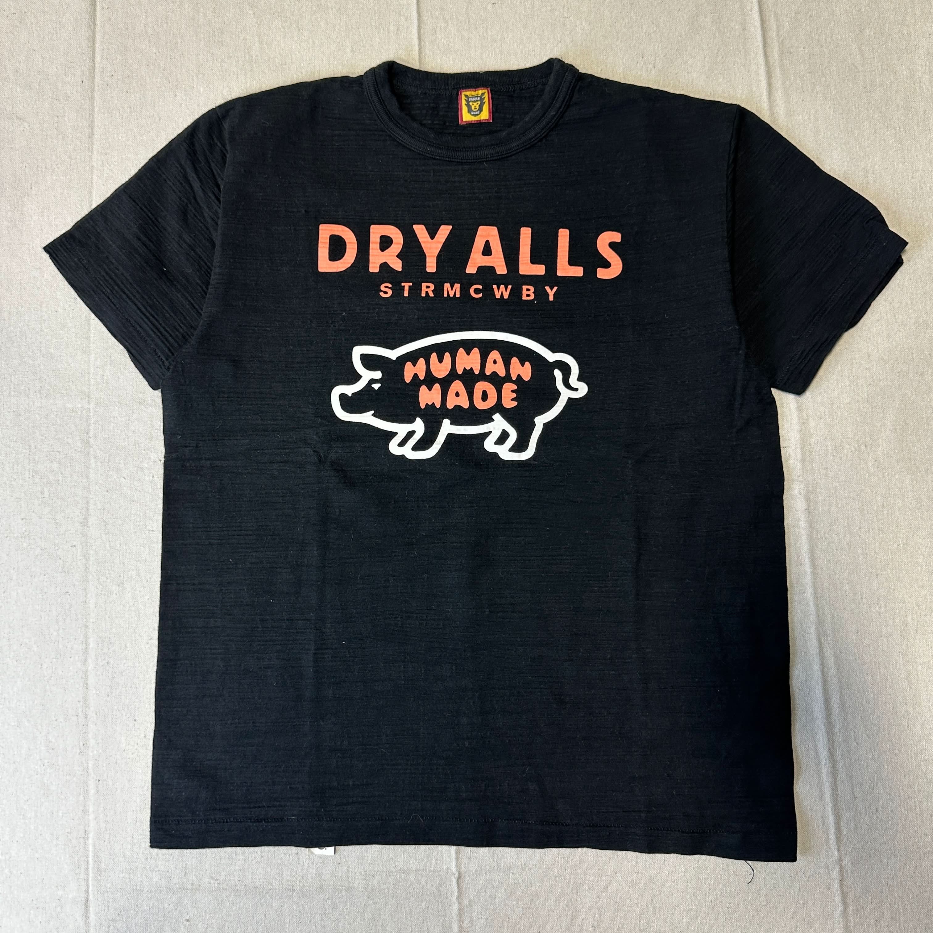 本*匠様 HUMAN MADE DRY ALLS PIG PAPER MACHE Vintage Human Made Dry Alls Pig Graphic T-Shirt Size Medium – FAIF.COM