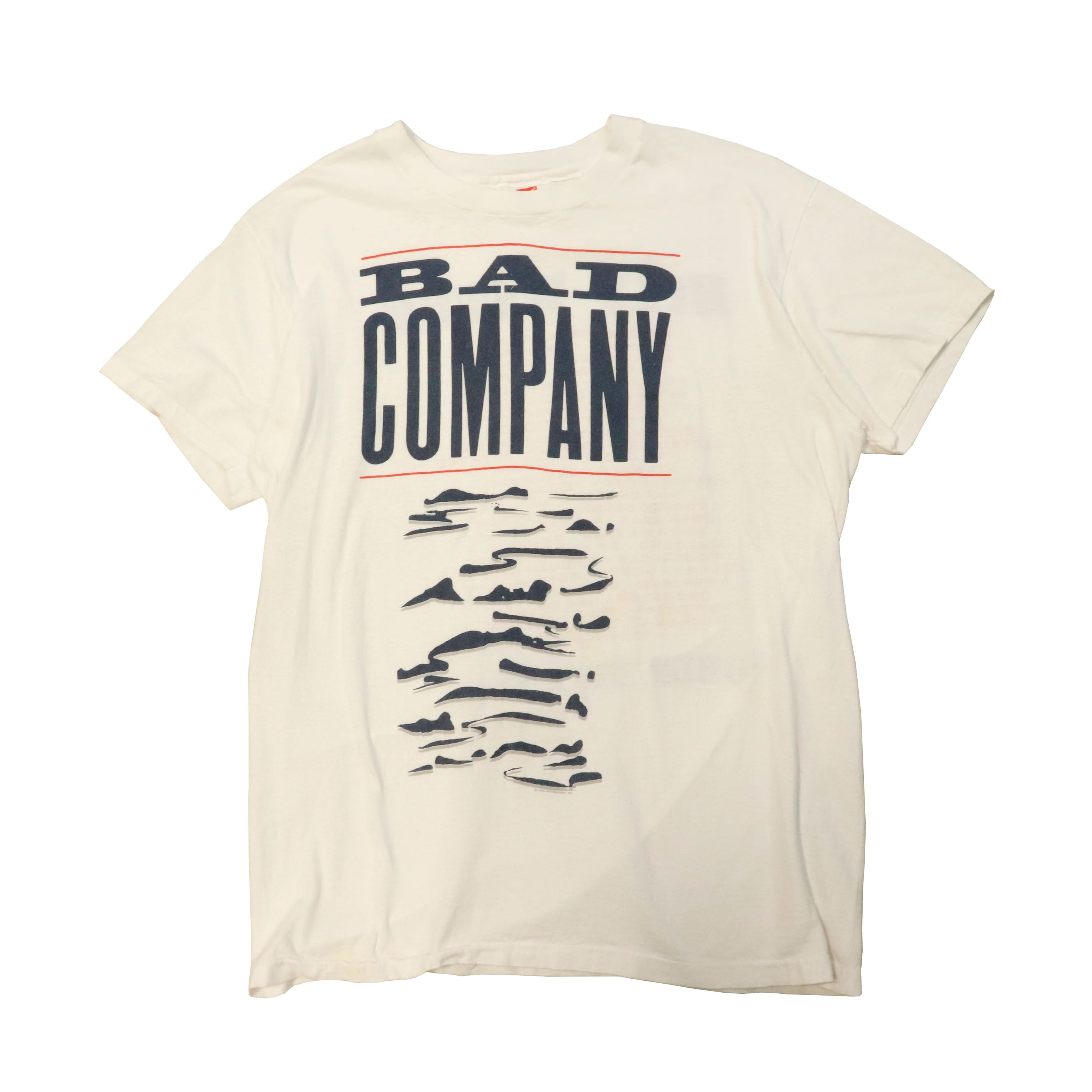 ビンテージ　Tシャツ　bad company バッドカンパニー Vintage Bad Company Holy Water World Tour 1990 T-Shirt Size L