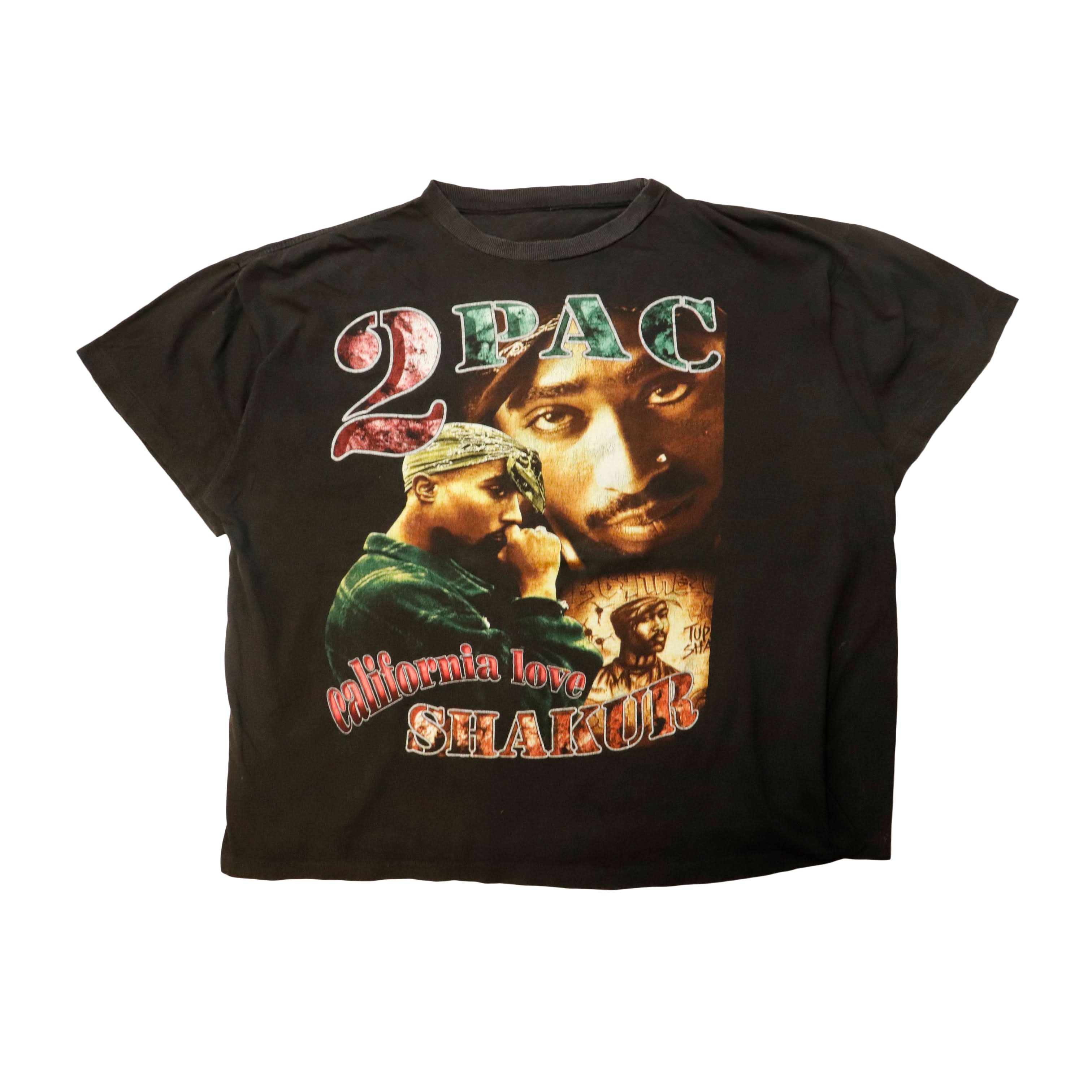 Vintage 2Pac California Love Rap Graphic T-Shirt XL – FAIF.COM