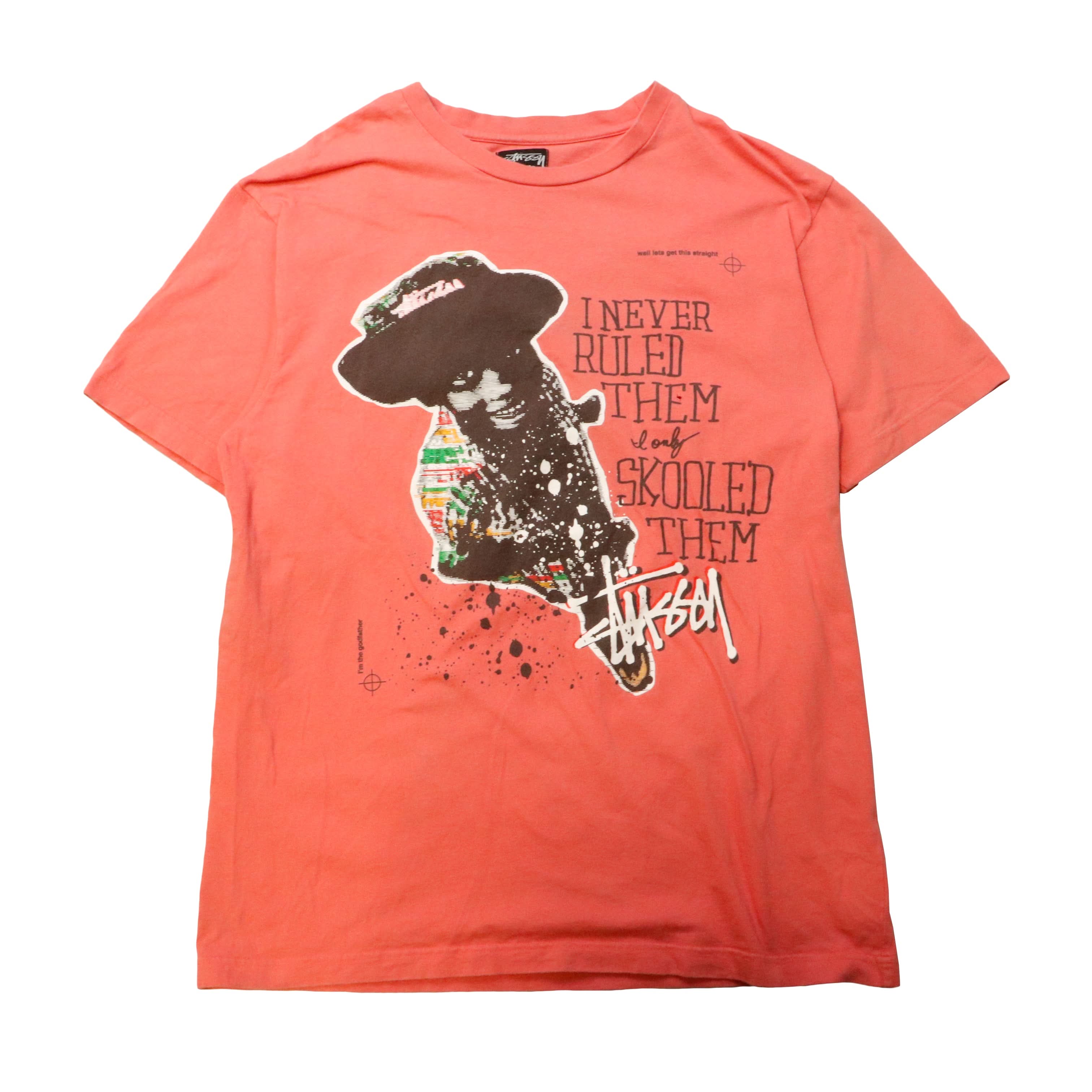 Vintage 90s Stussy Graphic Print T-Shirt Size XL – FAIF.COM