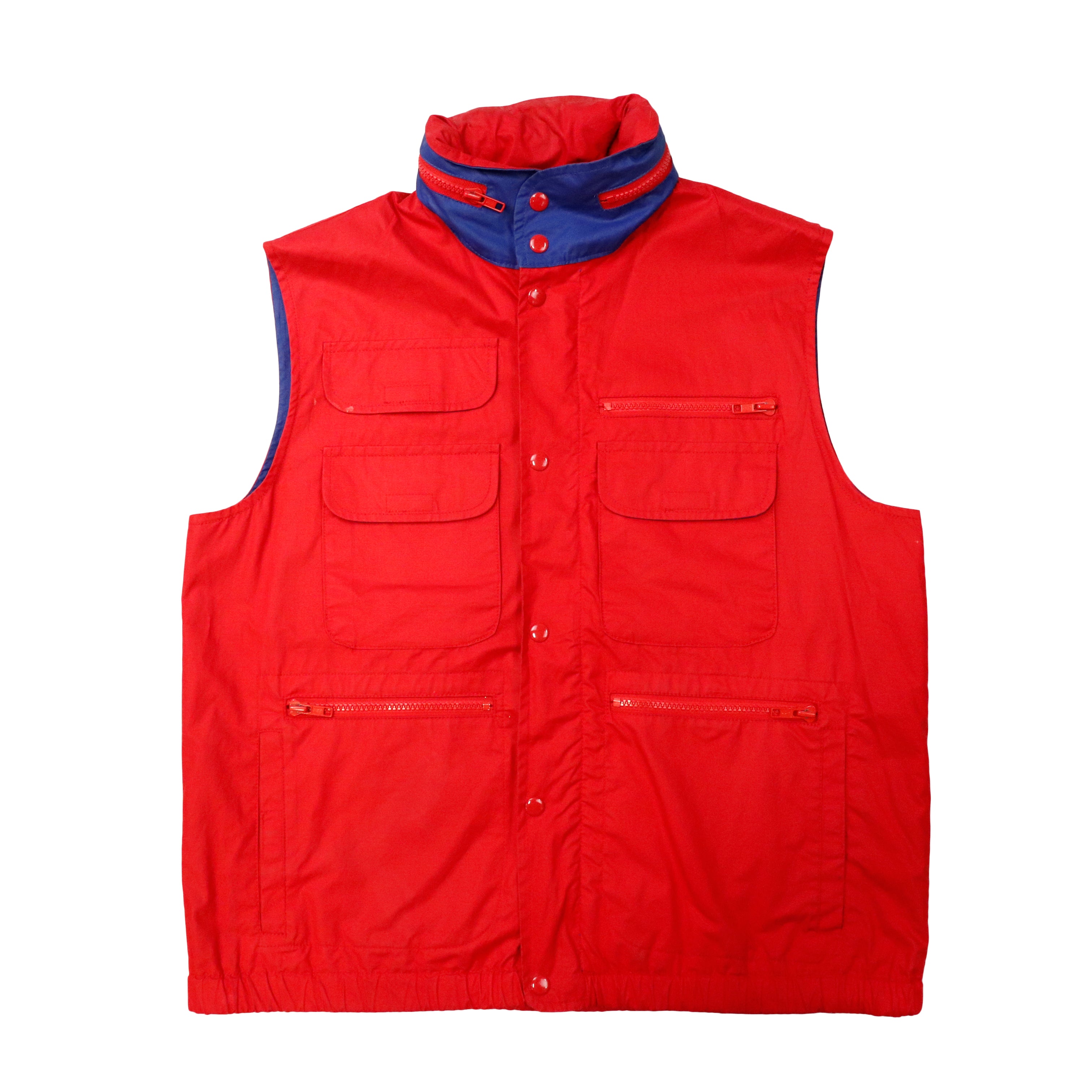 Vintage 90s Ralph Lauren Zip Collar Utility Vest Size M – FAIF.COM Vintage 90s Ralph Lauren Zip Collar Utility Vest Size M – FAIF.COM