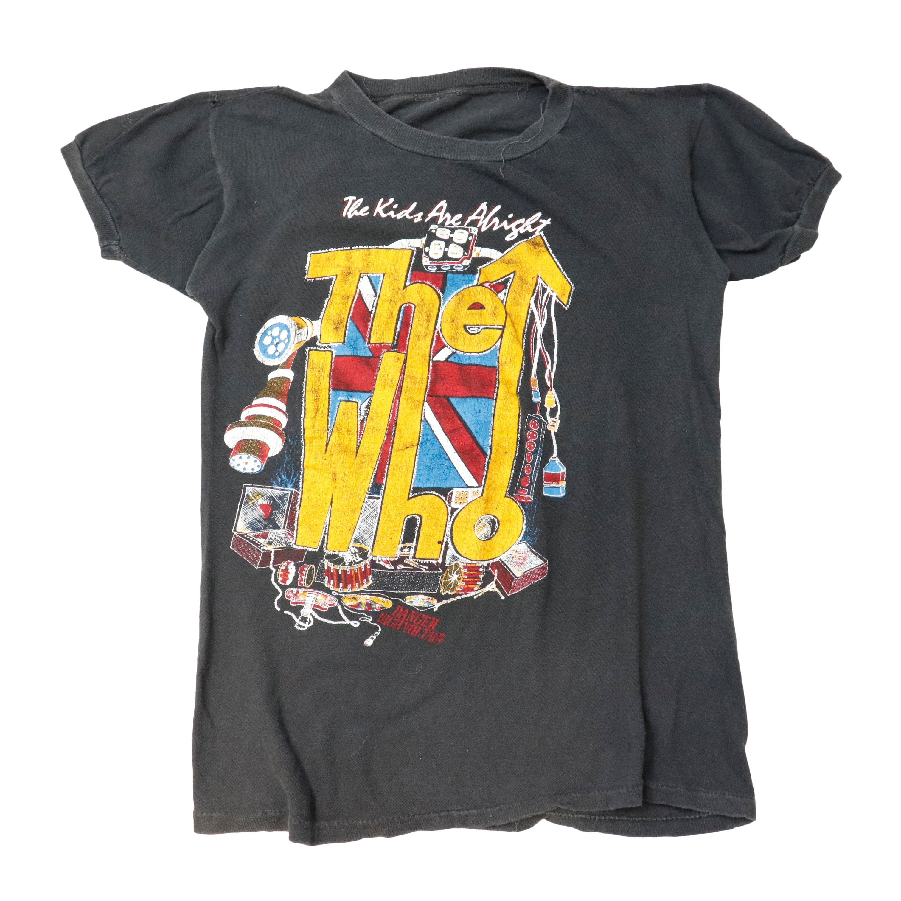 Vintage 80s The Who Tribute Dark Gray T-Shirt Size S – FAIF.COM