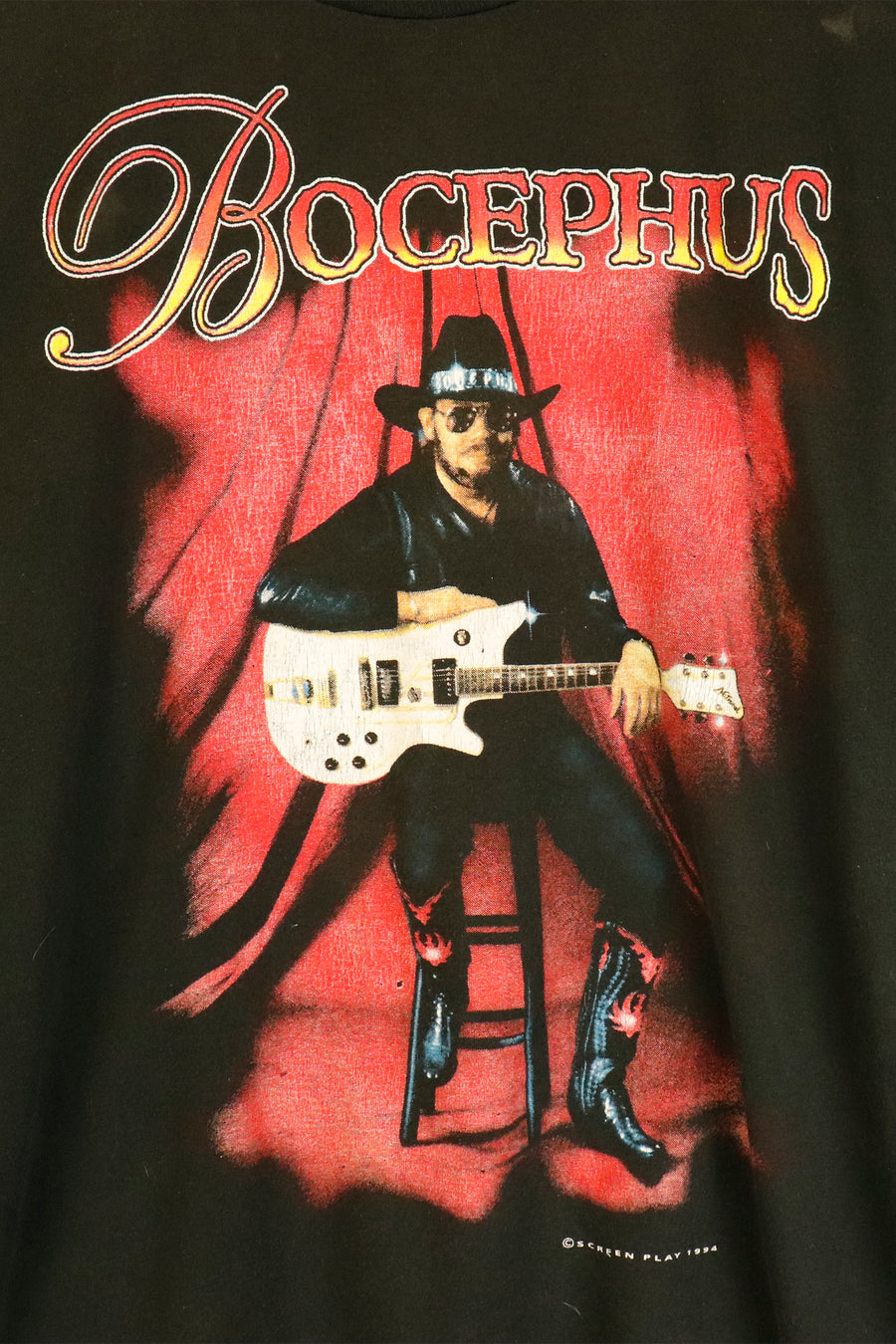Vintage 1994 Bocephus Tour Graphic Vinyl T Shirt Sz L