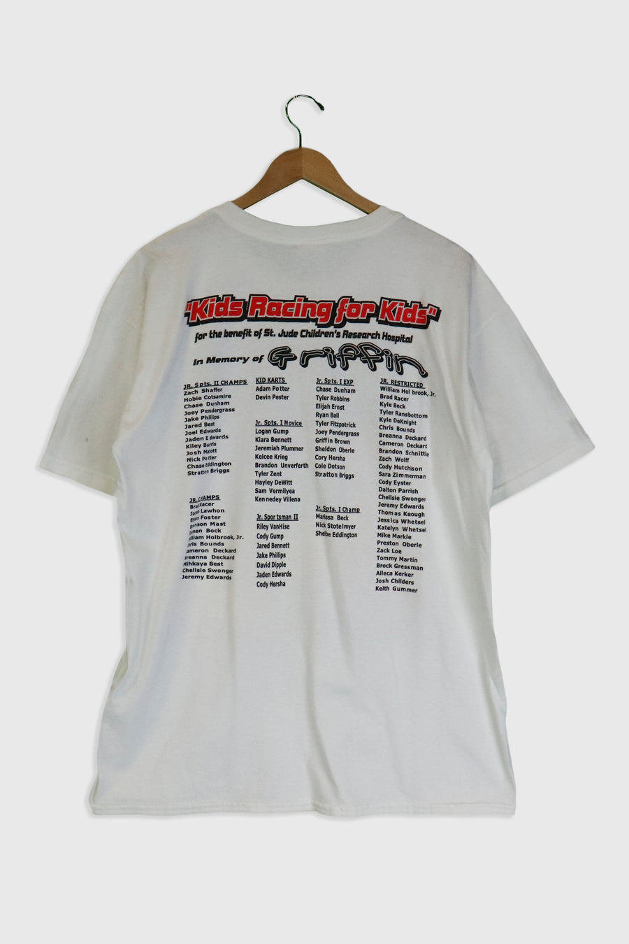 Vintage 2008 3rd Annual Griffin Memorial T Shirt Sz L