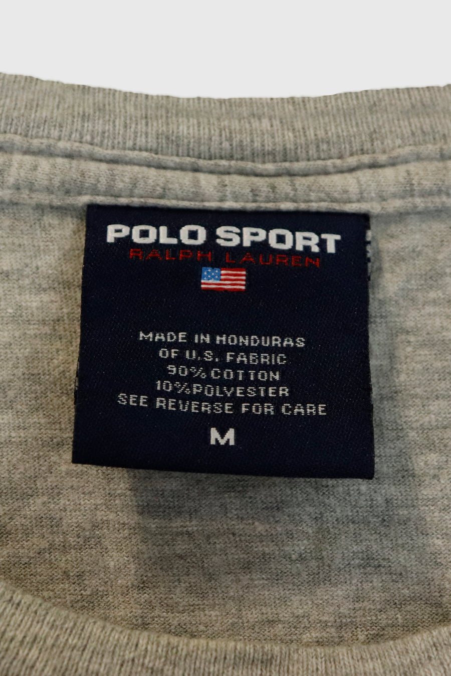 Vintage Polo Sitting Bear T Shirt Sz M