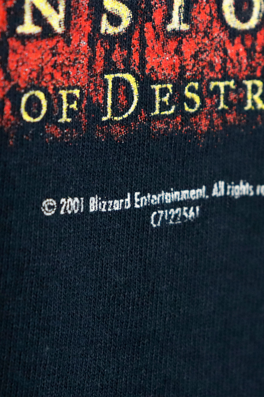 Vintage 2001 Blizzard Entertainment Diablo Ii T Shirt Sz L