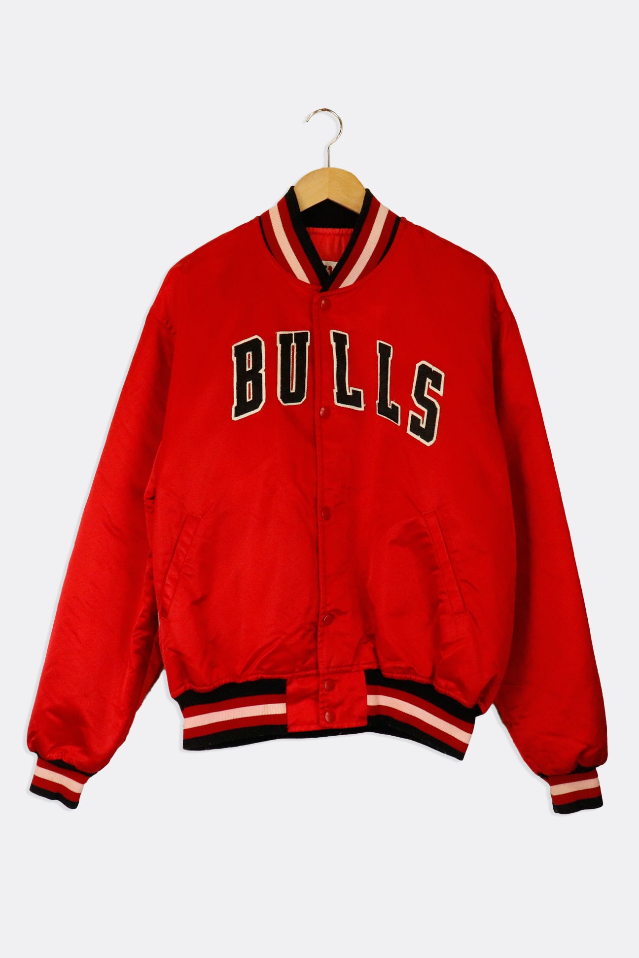 Vintage NBA Chicago Bulls Starter Red Jacket Sz XL – F As In Frank Vintage