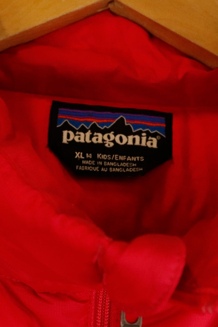 Vintage Kids Patagonia Puffer Full Zip Jacket Sz XL