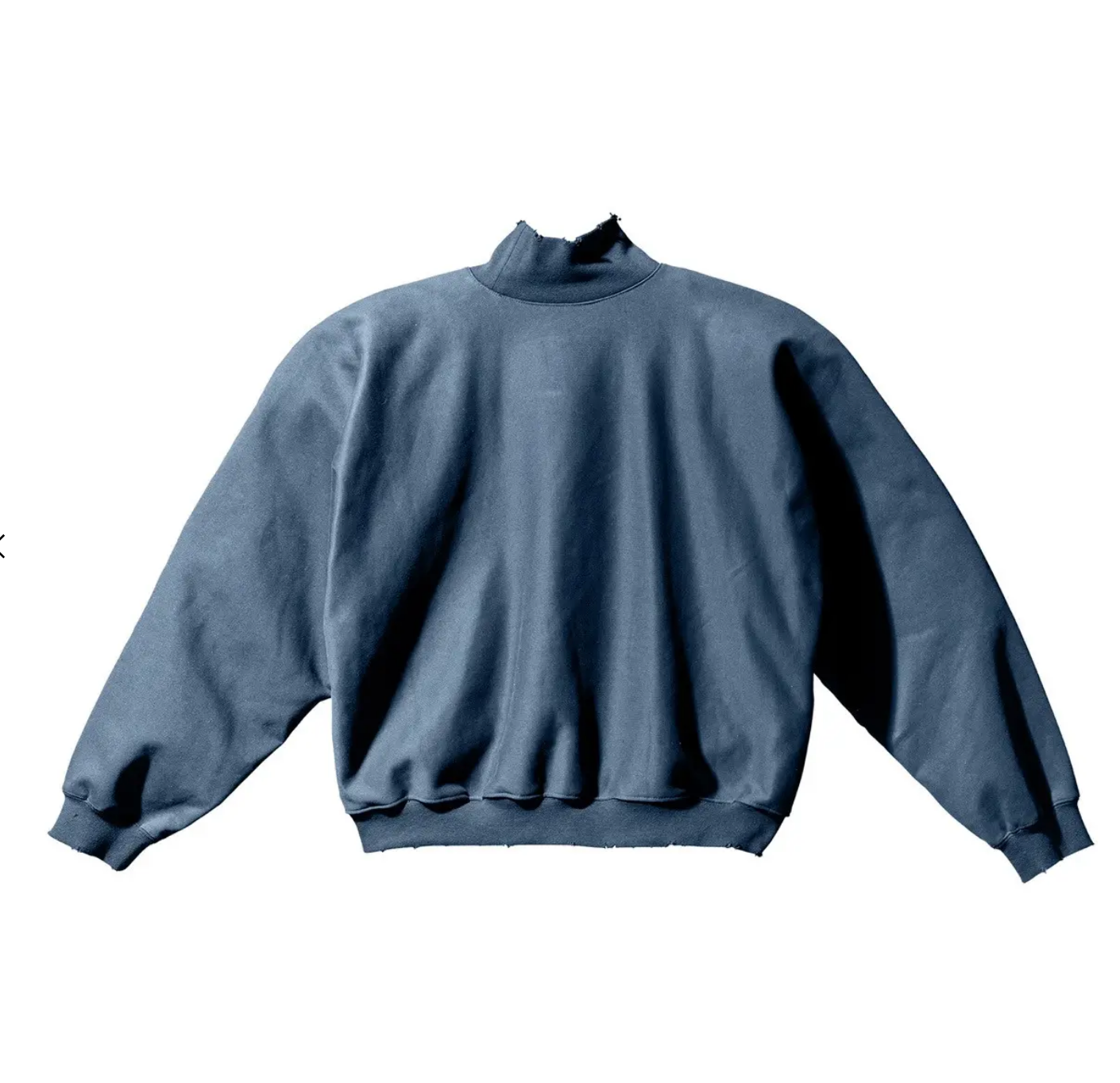 Yeezy x Gap High Neck Distressed Sweatshirt Dark Gray – FAIF.COM