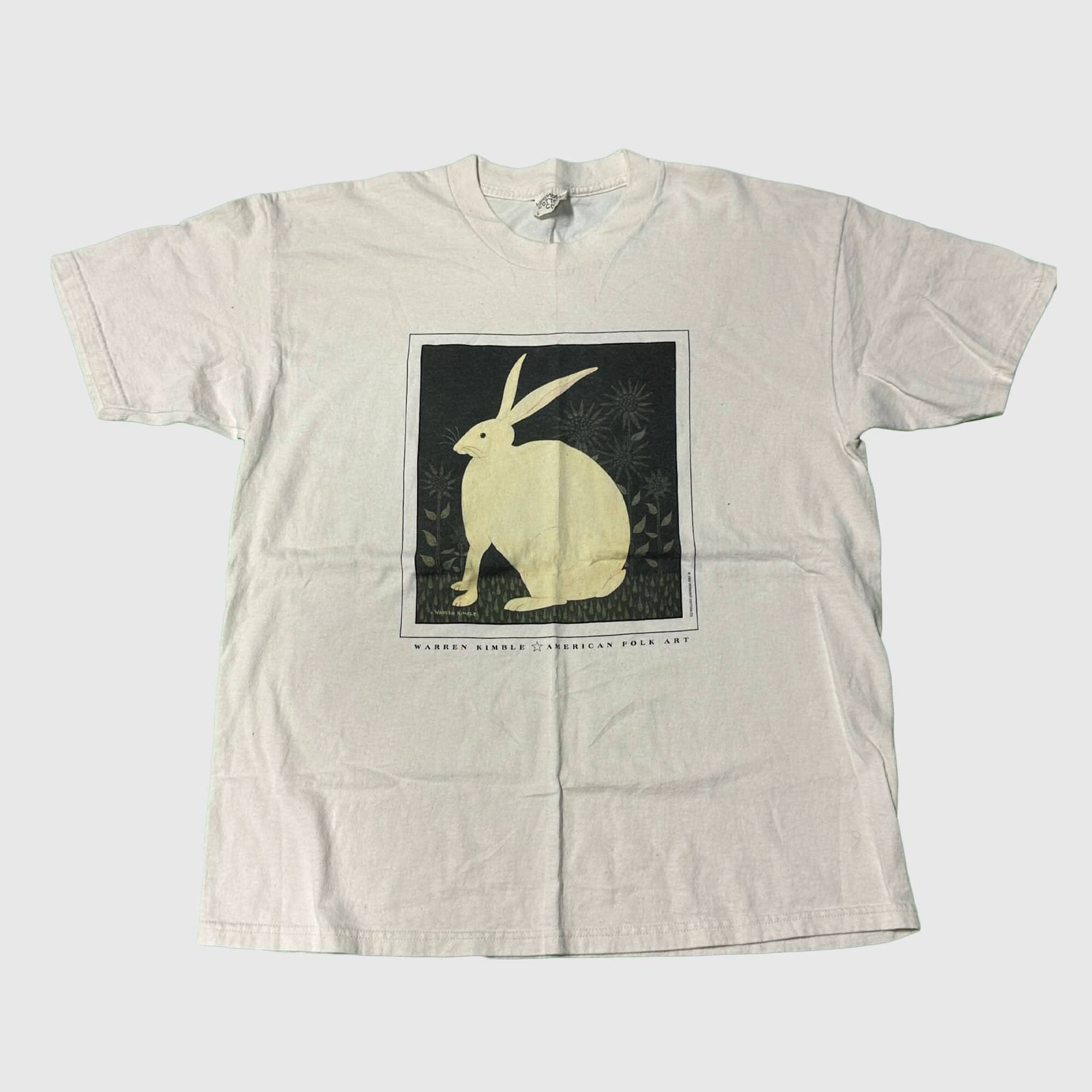 Vintage Warren Kimble Rabbit Graphic T-Shirt Size L – FAIF.COM