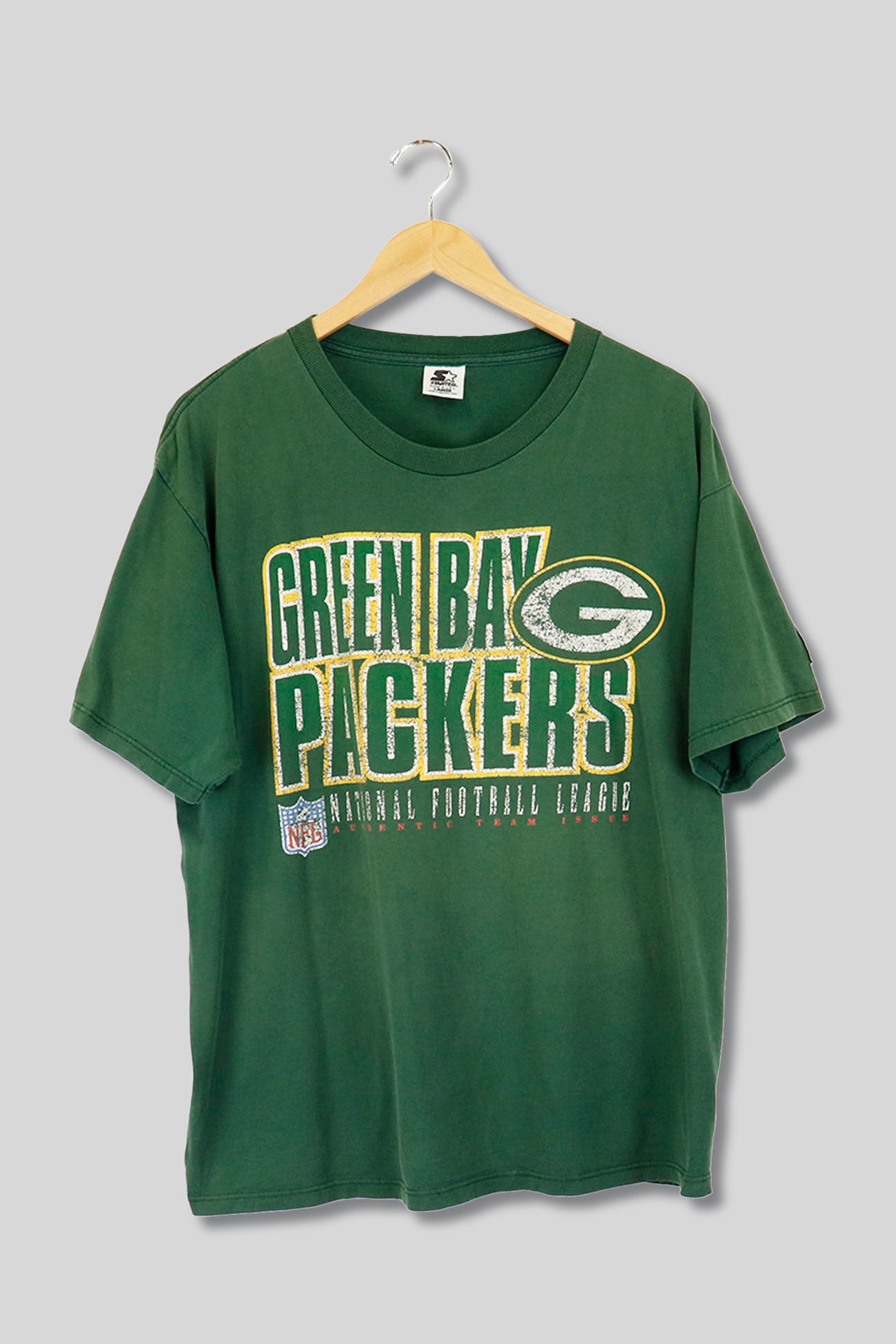 Vintage Starter NFL Green Bay Packers T Shirt Sz L