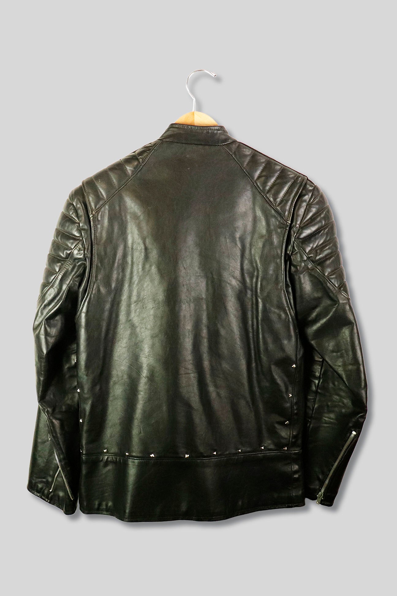 Vintage Brimaco Zip up Leather Motorcycle Jacket – F As In Frank