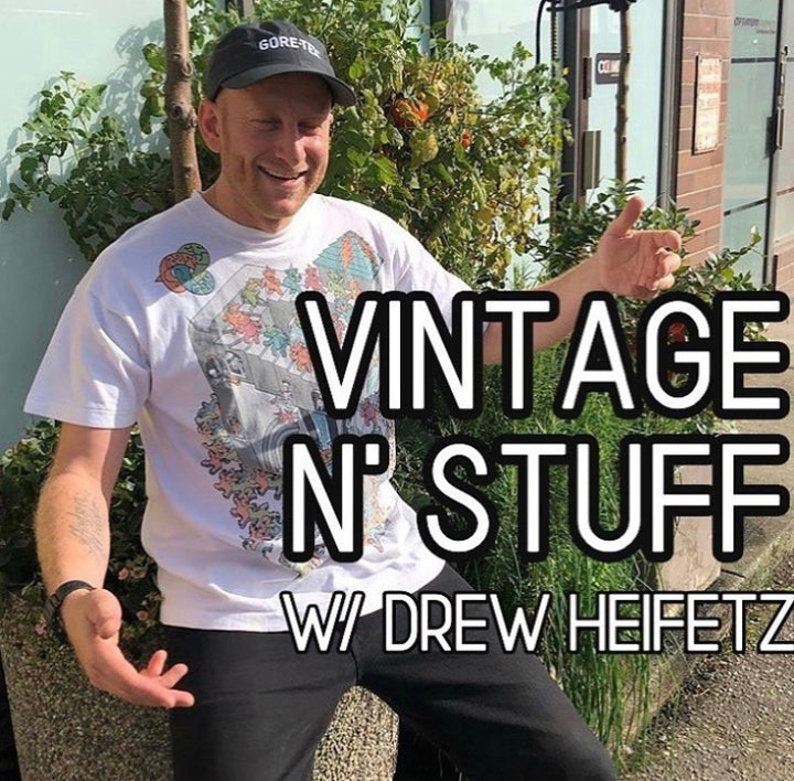Vintage Clothing N' Stuff Podcast W/ Drew Heifetz now on Itunes
