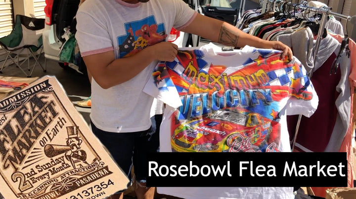 Selling Vintage at the Rosebowl Flea Market W/ Drew Heifetz
