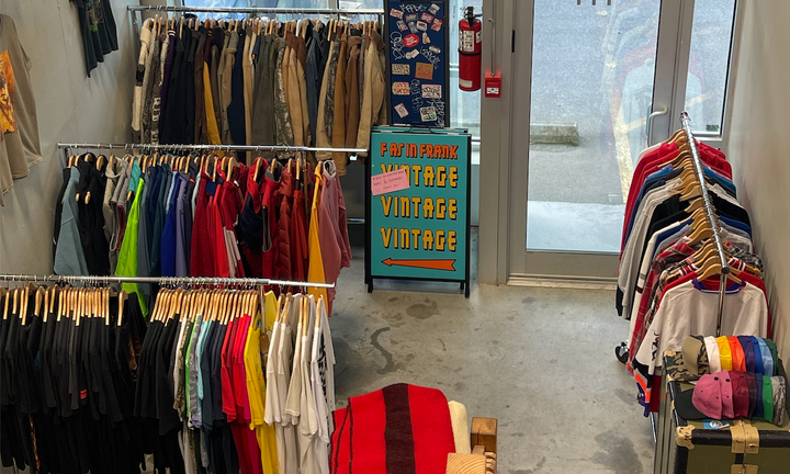 Squamish has a new Vintage Clothing Store