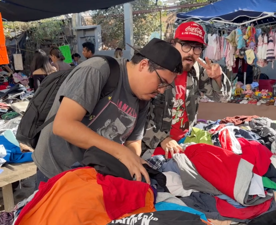 Trip to the Thrift IN MEXICO! We scored.