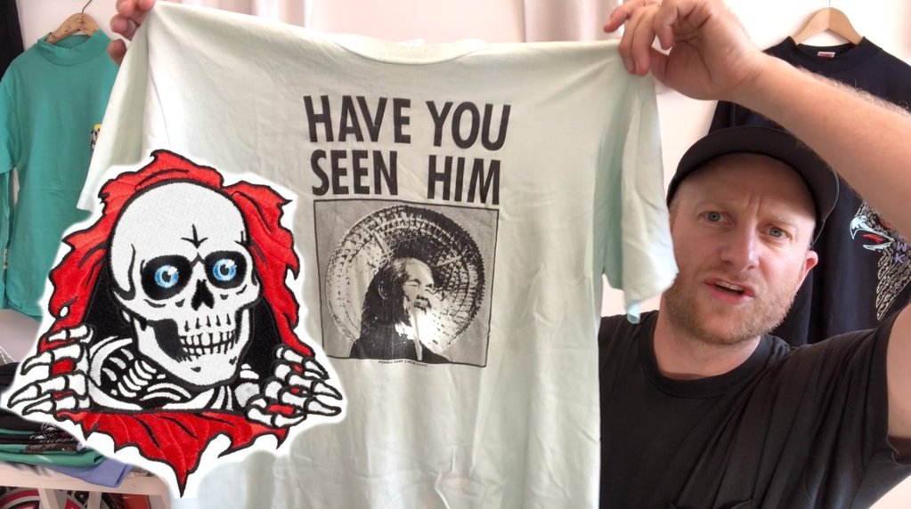 Vintage Powell Peralta Skateboard Tshirt Collection