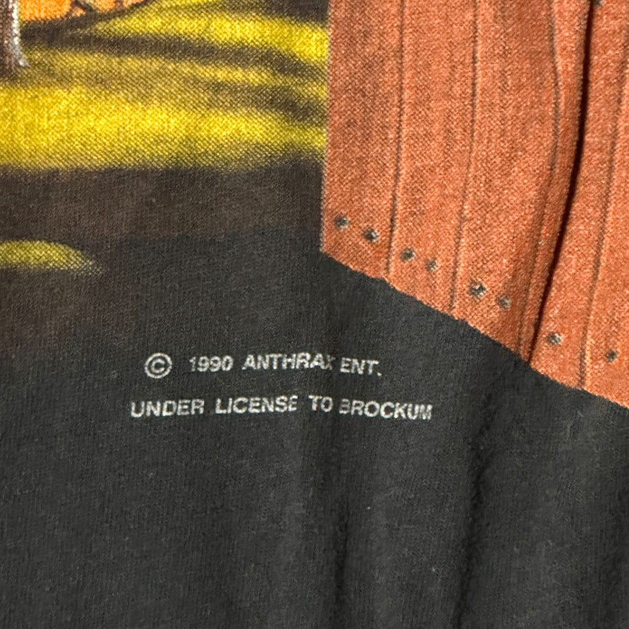 1990s Brockum Anthrax In My World Graphic T-Shirt Size L