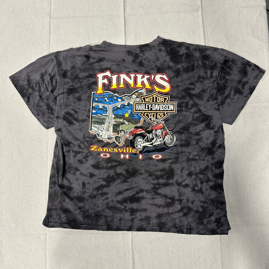 y*f様 90s ヴィンテージ HARLEY DAVIDSON Tシャツ ハーレ 80-90s Harley Davidson Vintage T-Shirts】アメリカらしさを感じる