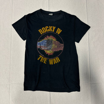 Vintage Rocky IV Graphic Movie Promo T-Shirt Size Medium