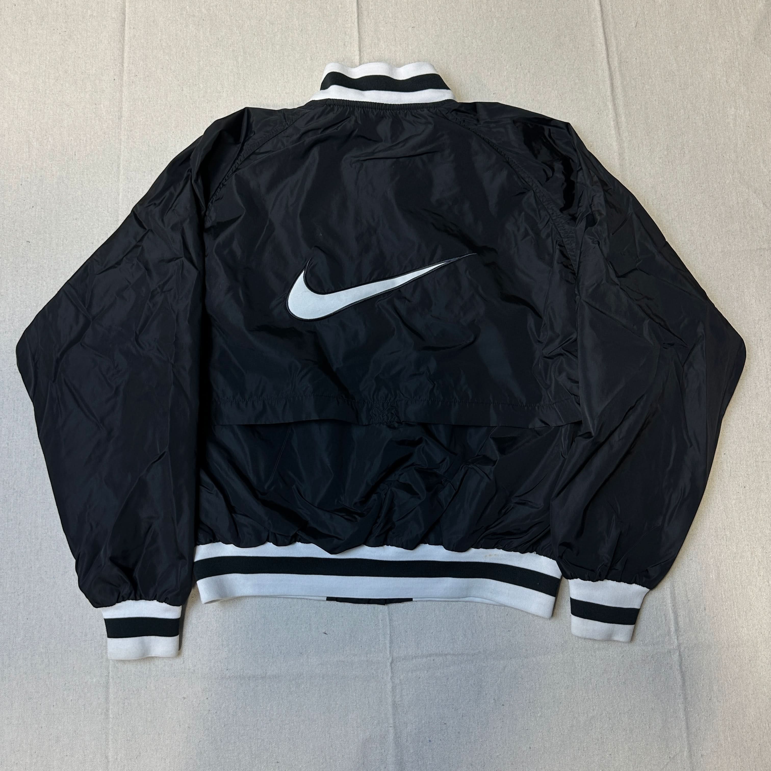 vintage black nike jacket