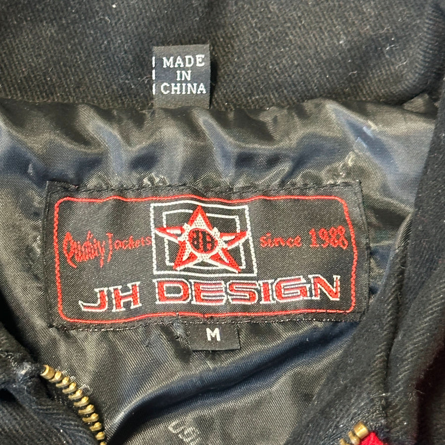 Vintage JH Design Betty Boop Embroidered Two-Tone Jacket Size M