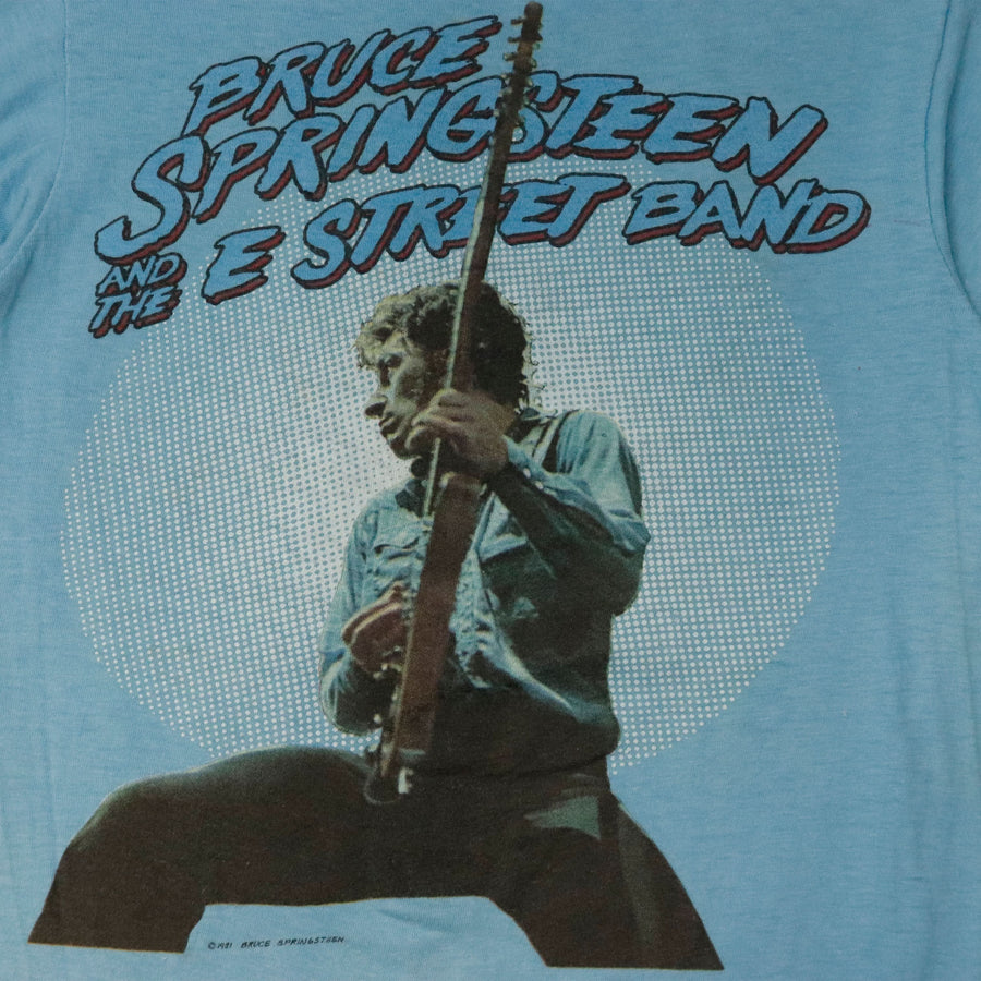 Vintage Bruce Springsteen & The E Street Band 1981 Concert Graphic