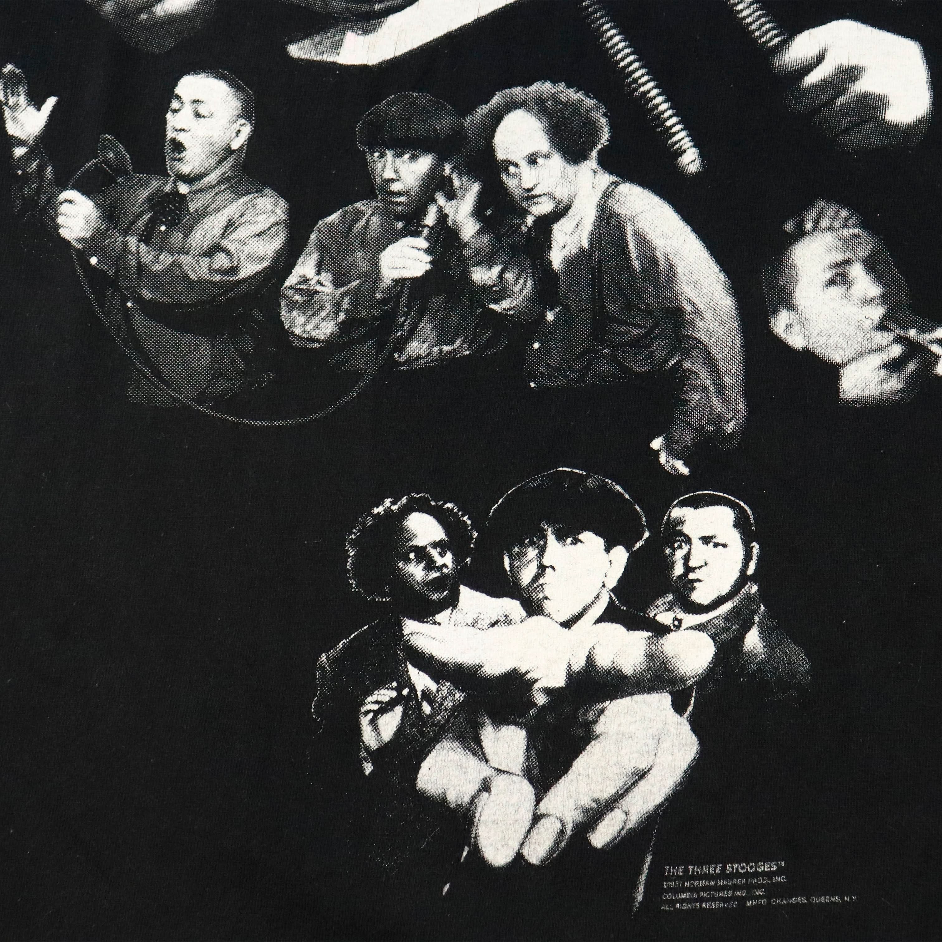 Vintage Changes The Three Stooges Graphic T-Shirt Size XL AOP