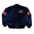 Vintage Starter Chicago Bears Satin Bomber Jacket Size L
