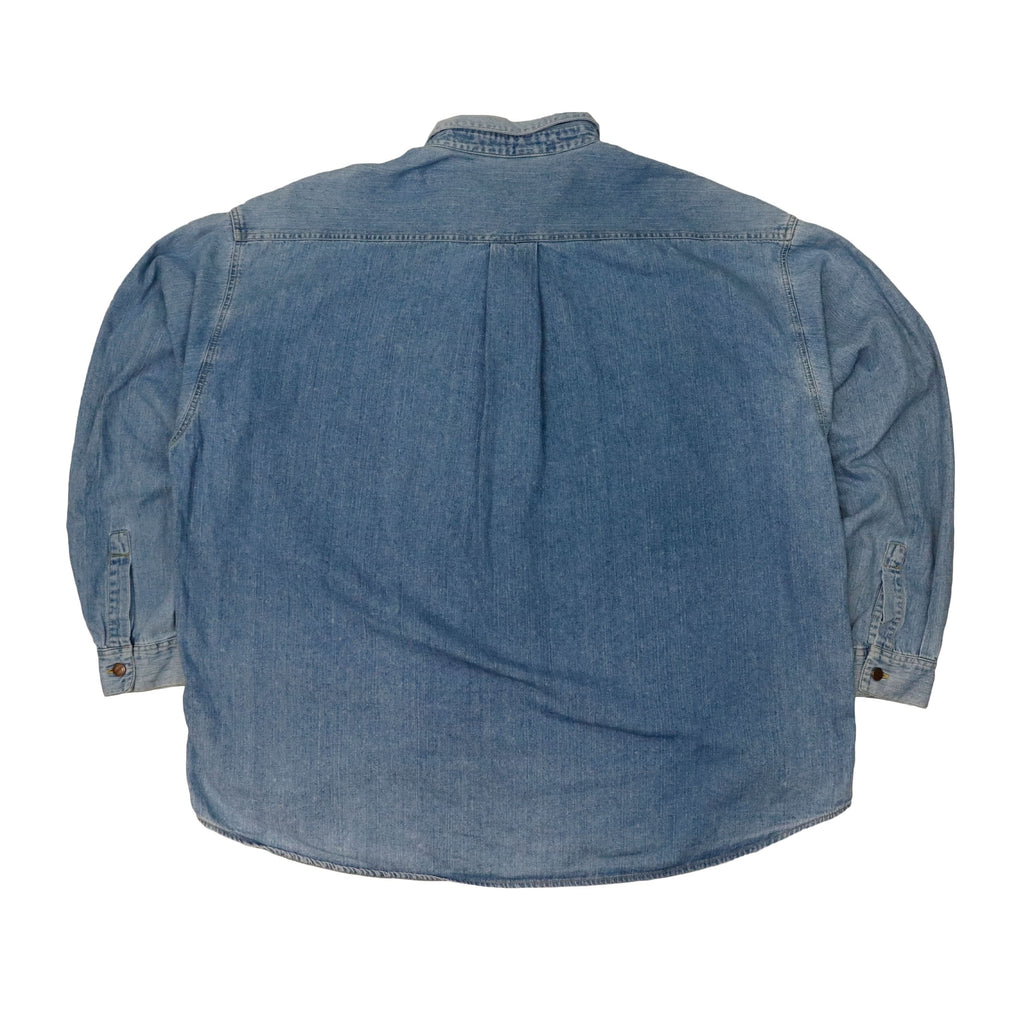 Vintage Marithe Francois Girbaud Denim Button Up Shirt Size L