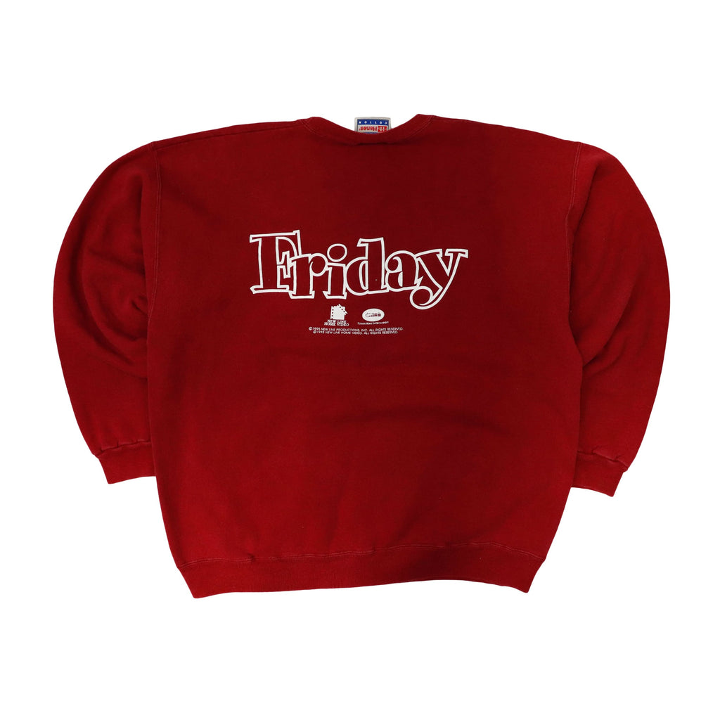 Vintage Hanes 1995 Friday Movie Graphic Sweatshirt Size N/A