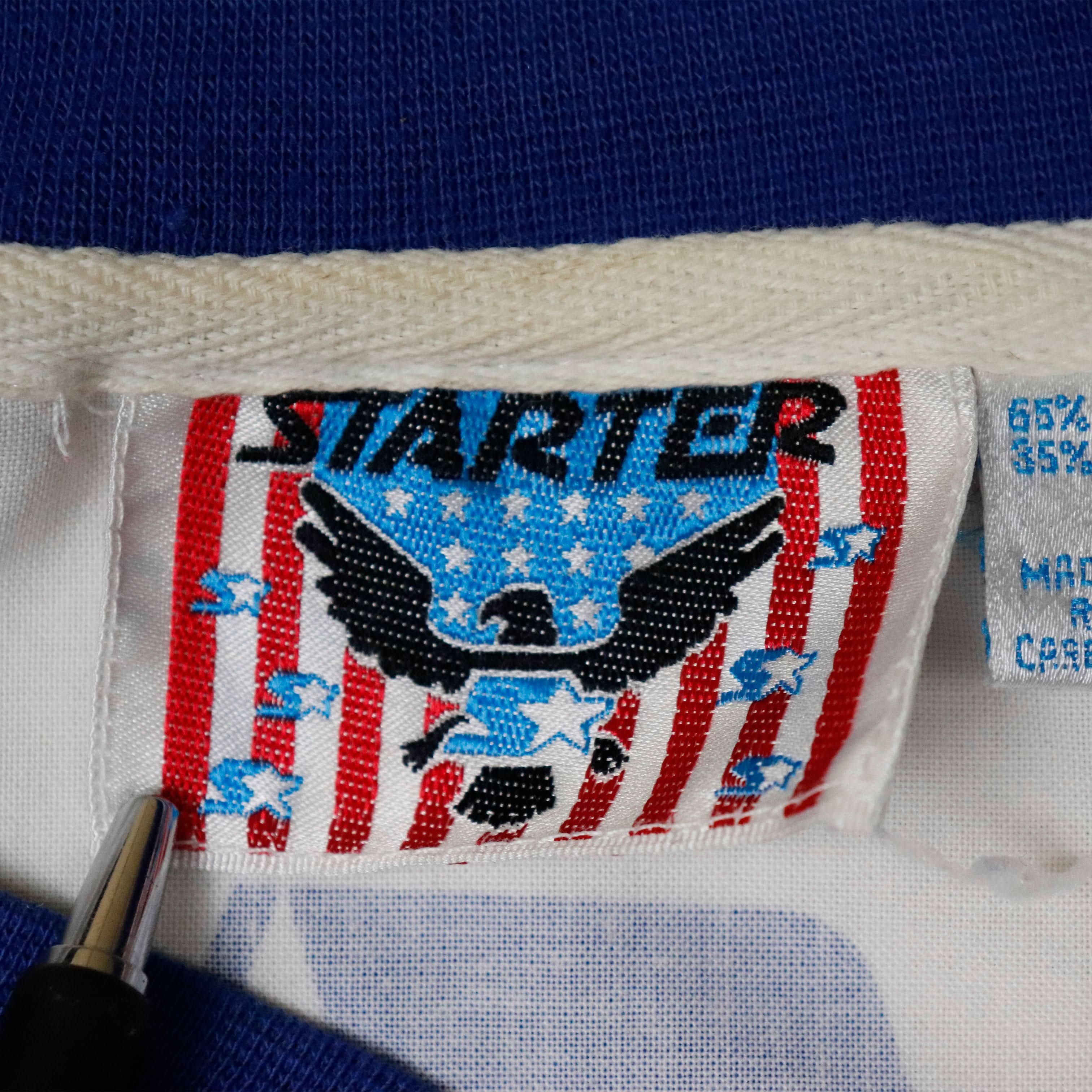1980s - Starter Volleyball Graphic Pullover Jacket Size L
