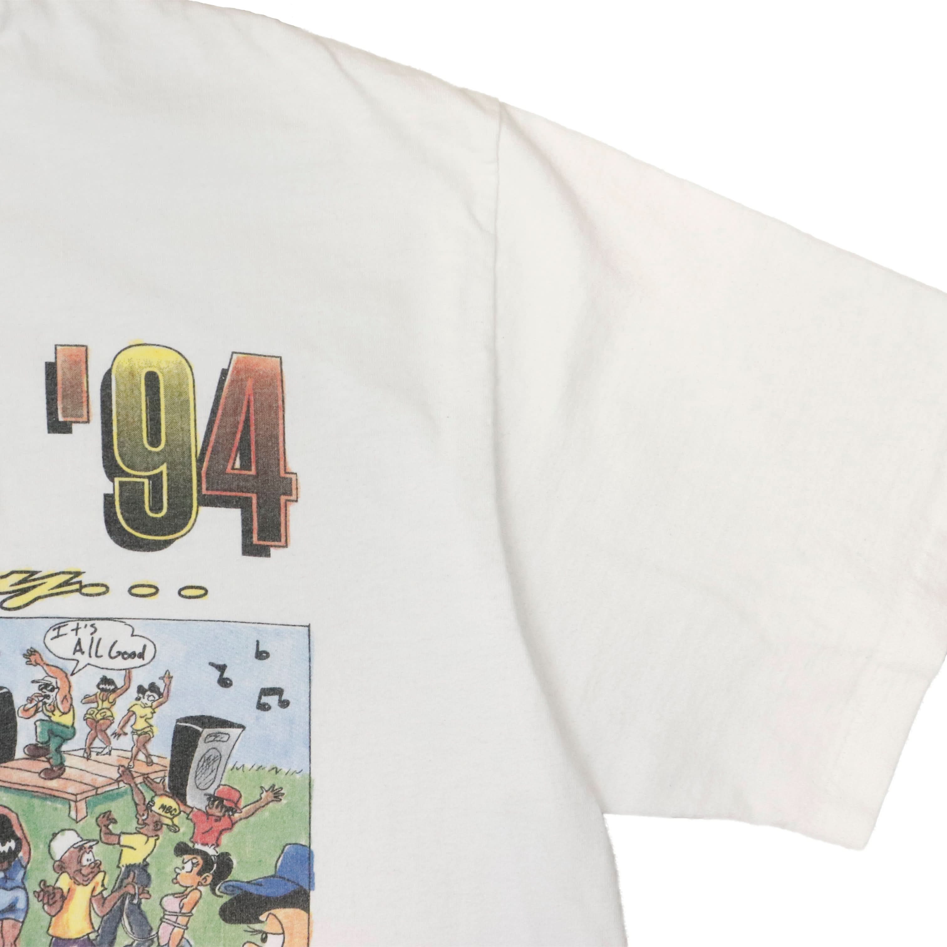 Vintage Greeknic '94 Cartoon Graphic T-Shirt Size XL