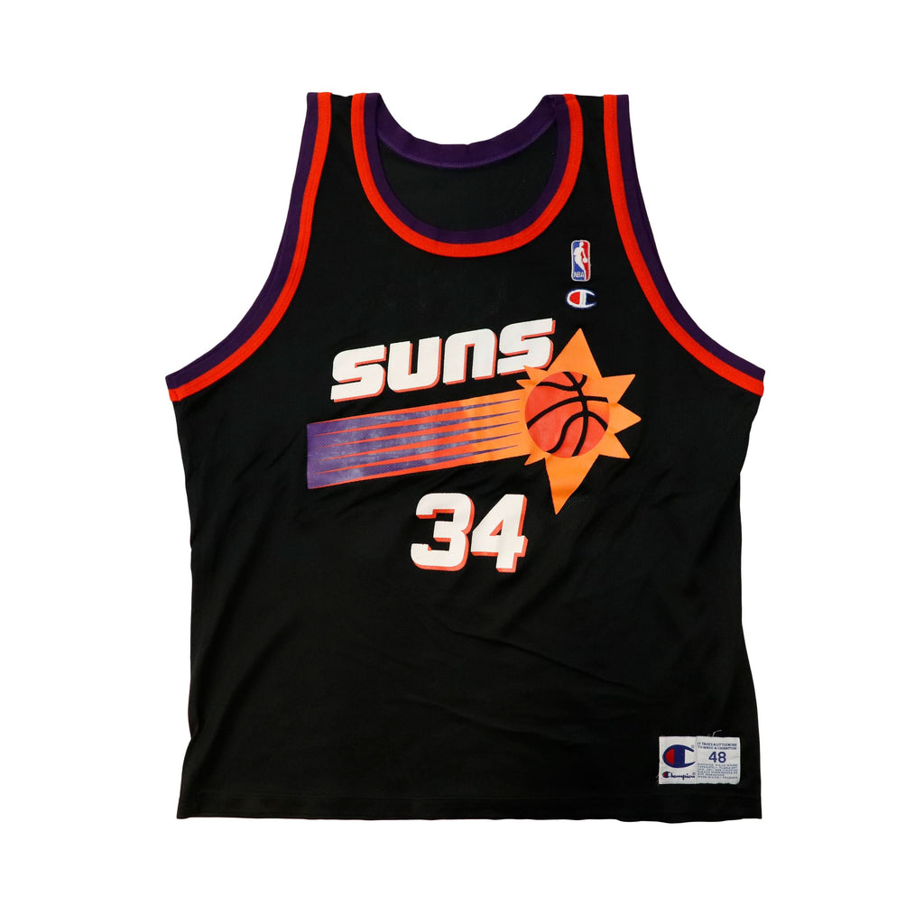 Vintage Champion #34 Phoenix Suns Barkley Basketball Jersey Size 48