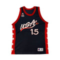 Vintage Champion #15 USA Basketball Olajuwon Jersey Size 48