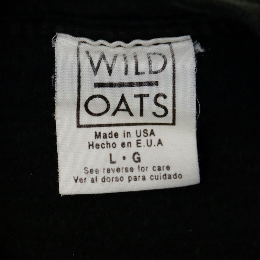 Vintage Wild Oats Stabbing Westward Graphic Band T-Shirt Size L 90s