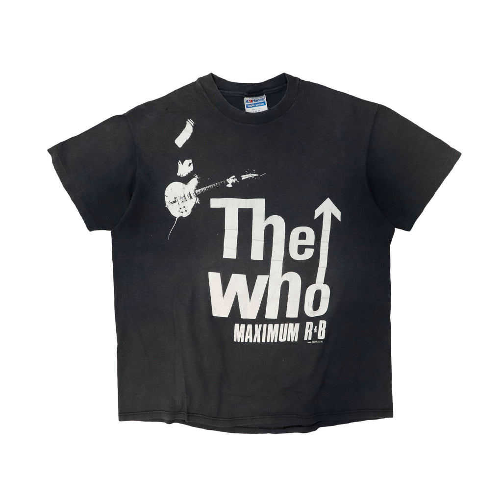 Vintage 1989 The Who Maximum R&B Graphic T-Shirt Size L