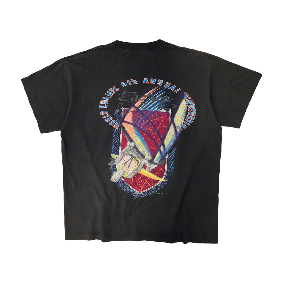 Vintage 1991 4th Annual Windsurfing World Champs Graphic T-Shirt