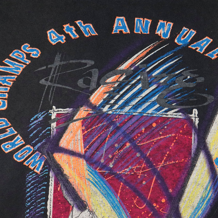 Vintage 1991 4th Annual Windsurfing World Champs Graphic T-Shirt