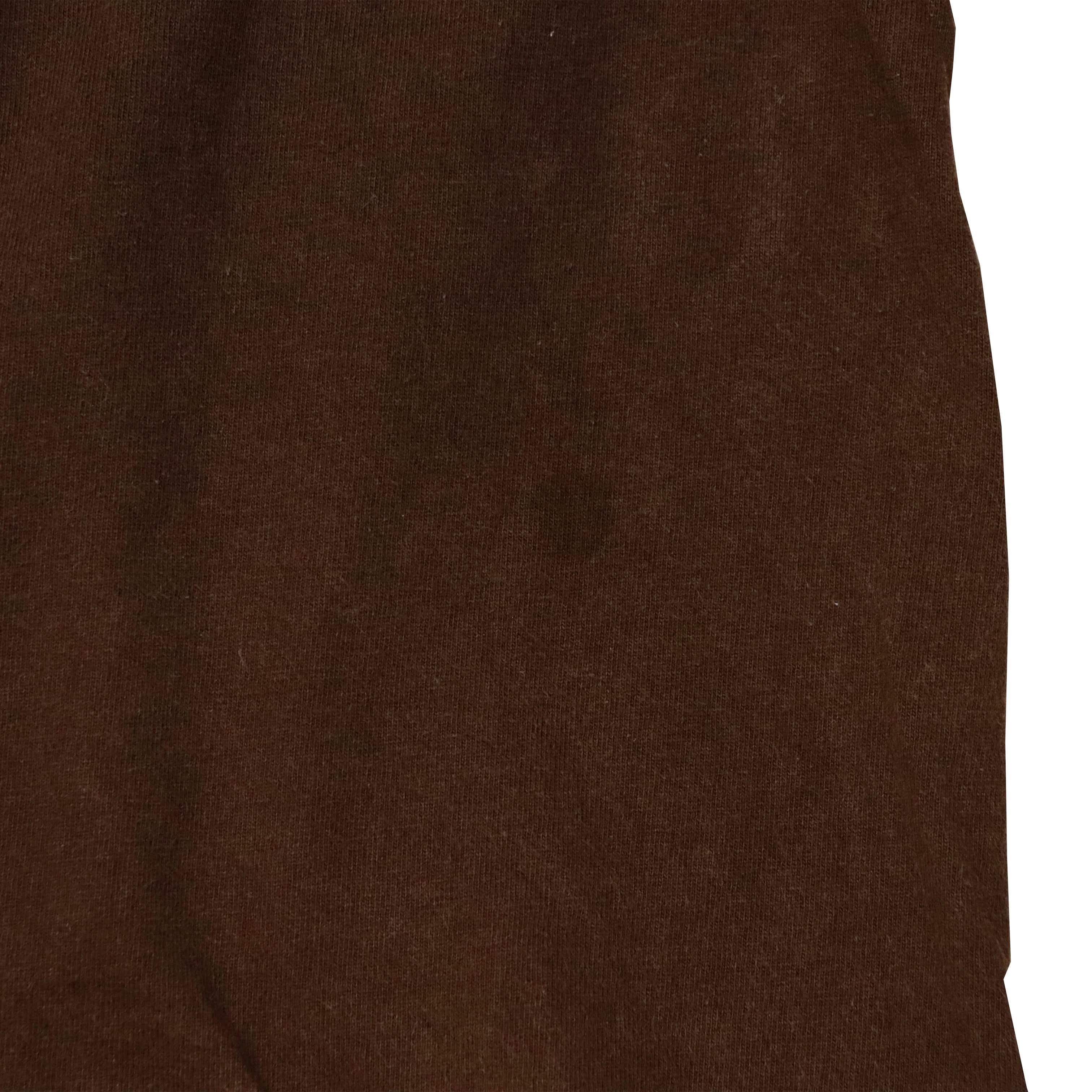 Vintage Zero Skull Graphic Brown T-Shirt Size L Skateboard