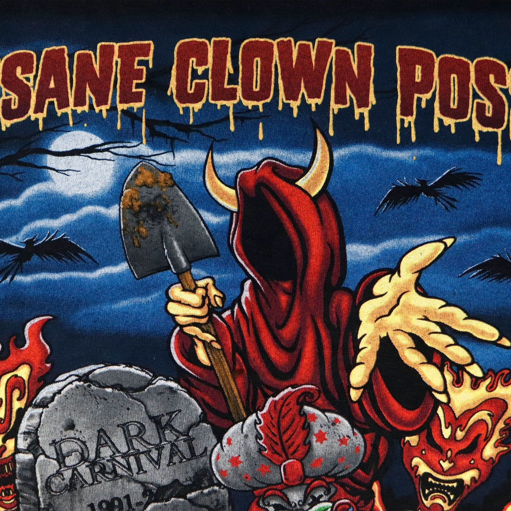 Vintage Insane Clown Posse Dark Carnival Graphic T-Shirt Size M