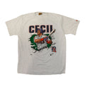 Vintage Nutmeg Cecil Fielder Detroit Tigers Baseball Graphic T-Shirt Size XL