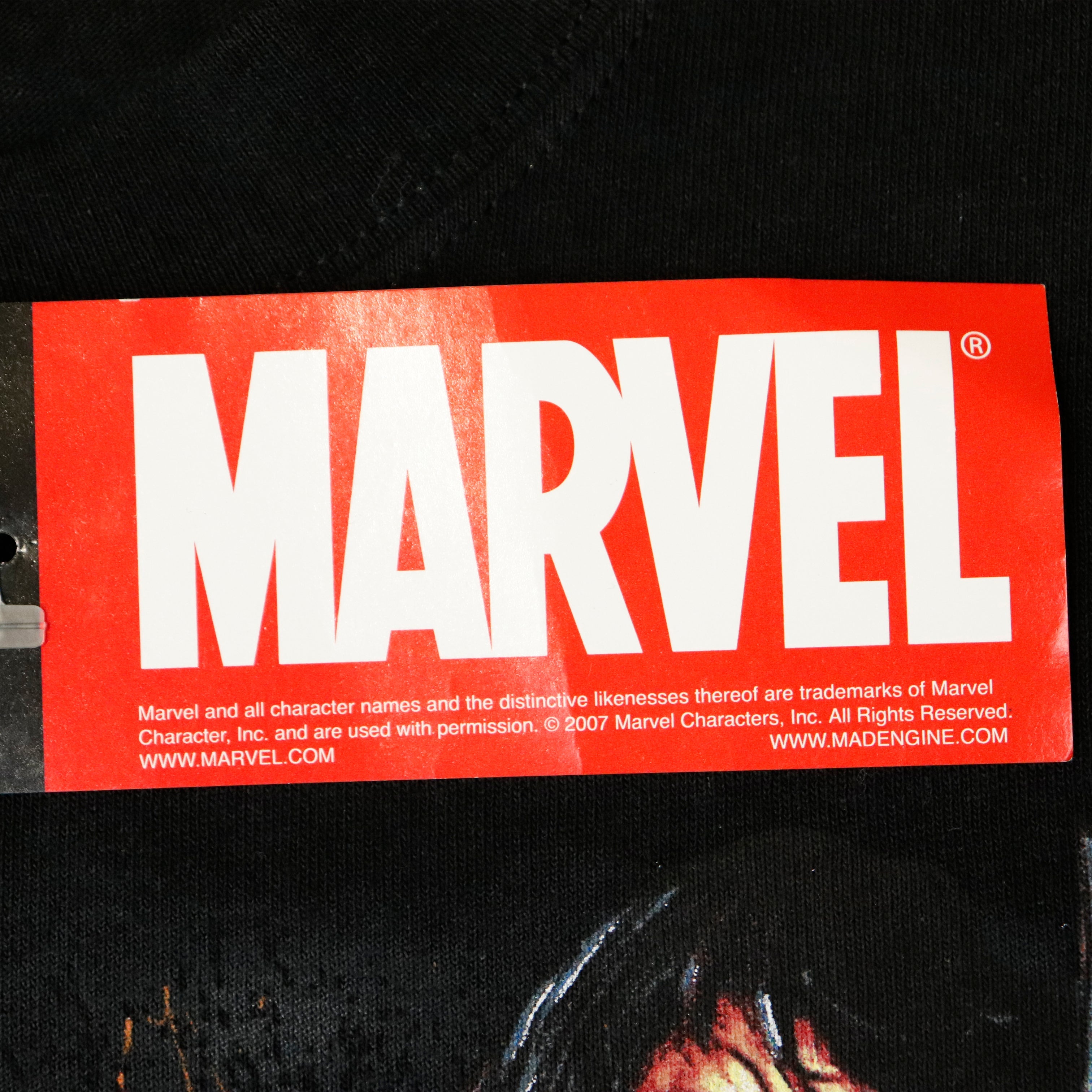 Vintage 2007 Marvel Mad Engine Psylocke Graphic T-Shirt Size XXXL