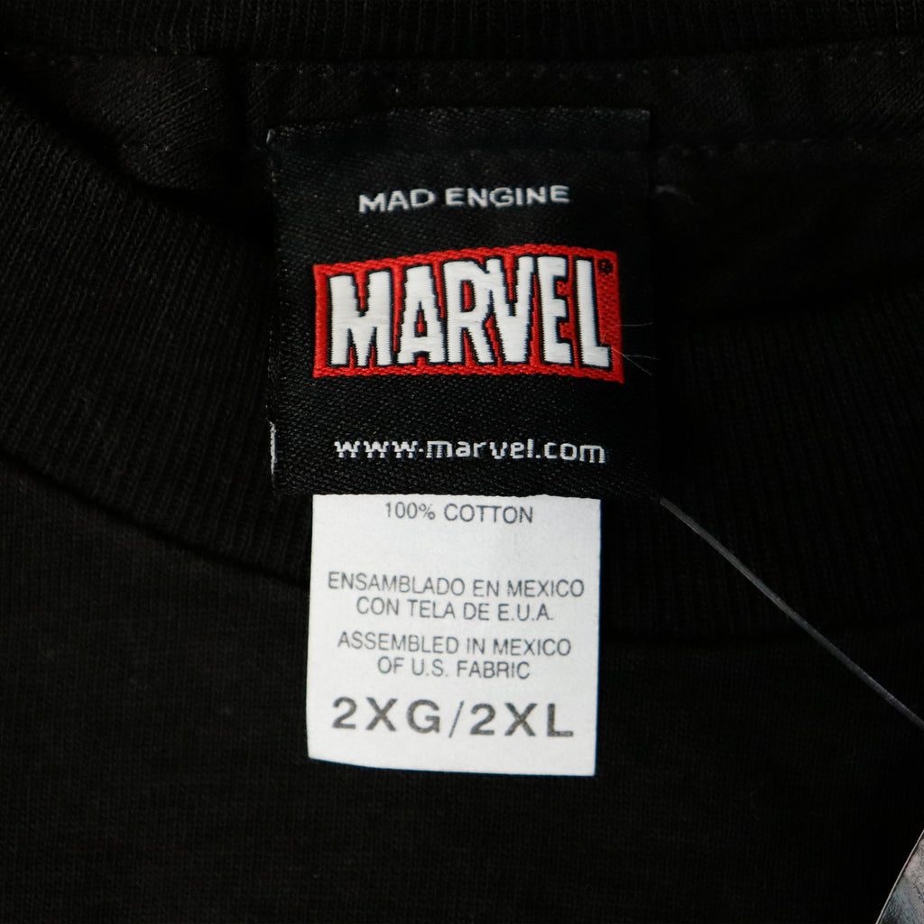 Vintage 2007 Marvel Mad Engine Psylocke Graphic T-Shirt Size XXL
