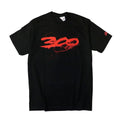 Vintage 300 Movie Graphic Black T-Shirt Size M