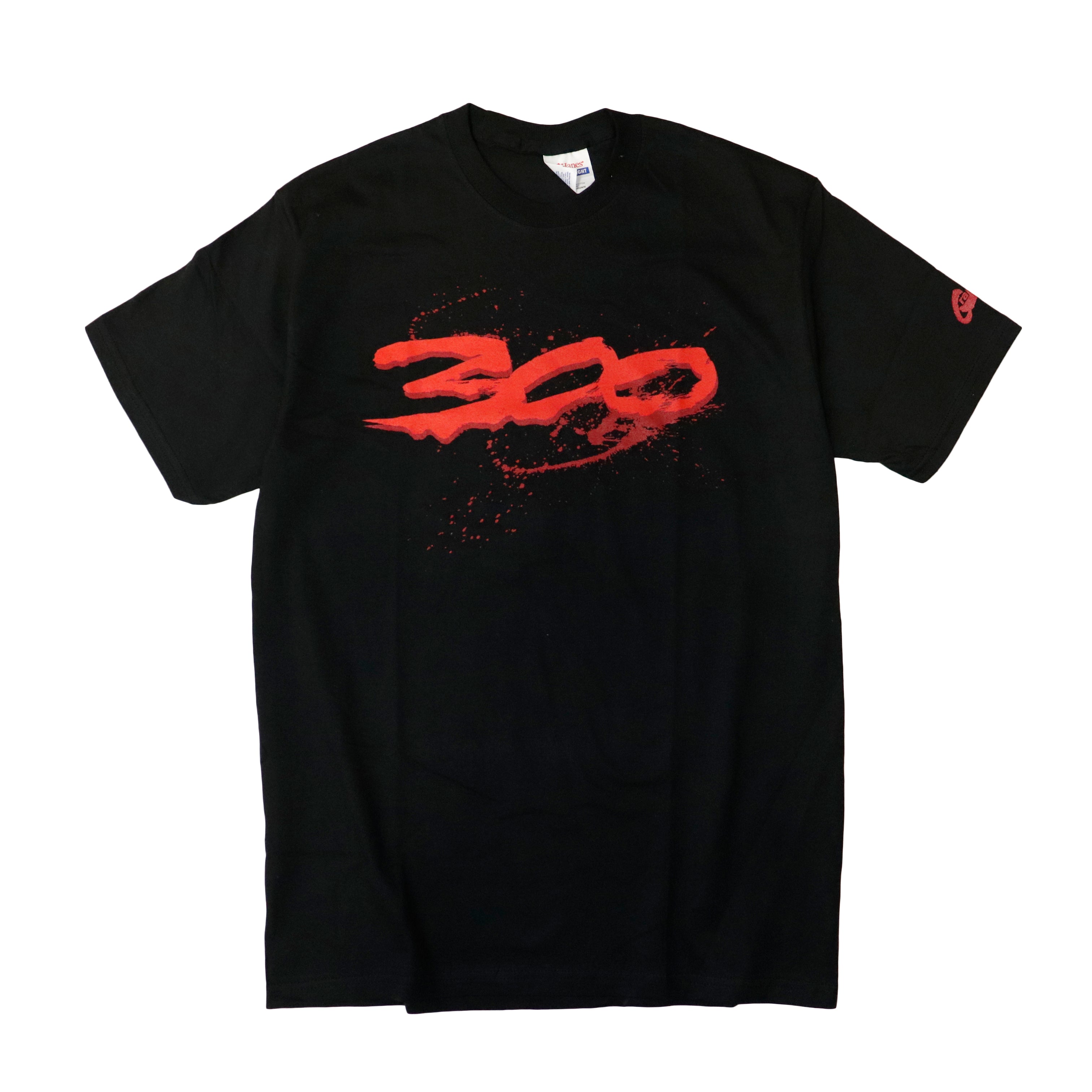 Vintage 300 Movie Graphic Black T-Shirt Size M