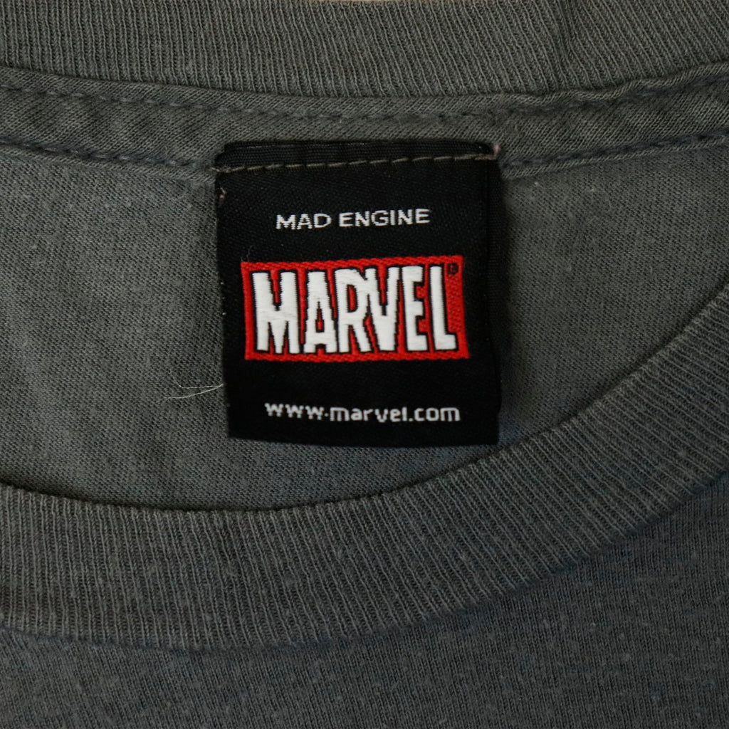 Vintage Marvel Mad Engine Superheroes Graphic T-Shirt Size M