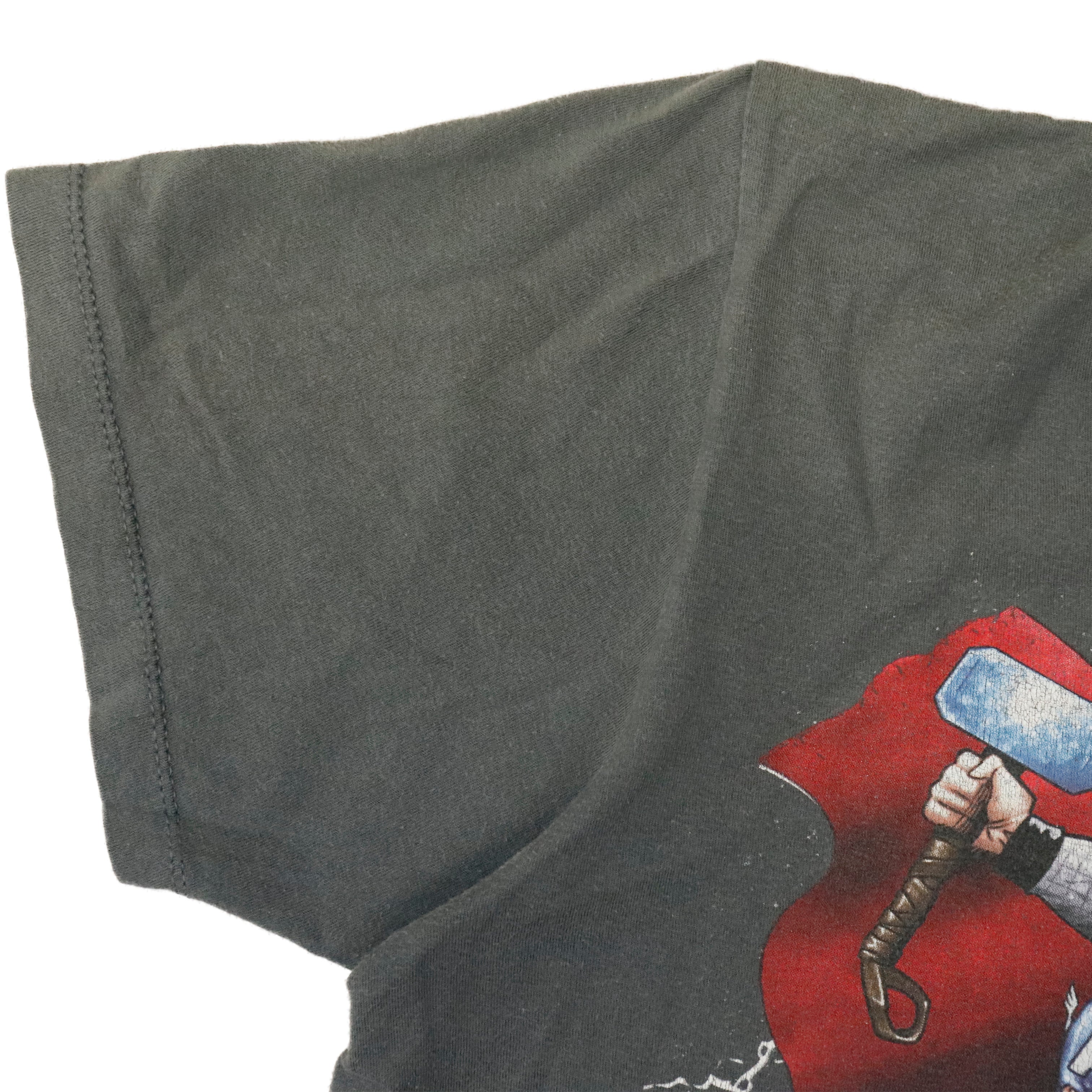 Vintage Marvel Mad Engine Superheroes Graphic T-Shirt Size M